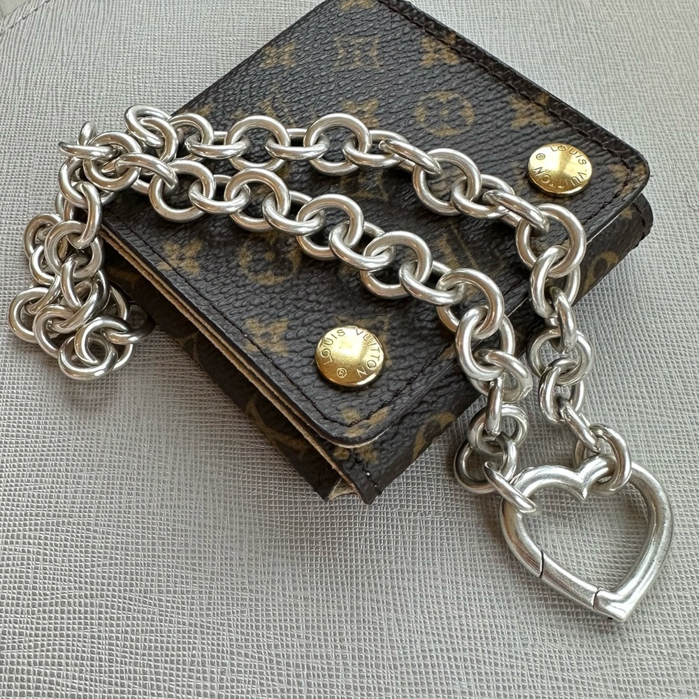 Tiffany & Co. Sterling Heart Clasp Necklace